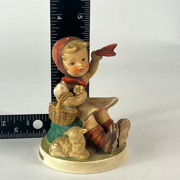 Goebel M.I. Hummel Figurine Aui Wiedersehen Farewell 4" Made in W. Germany #65/I - Picture 12 of 13